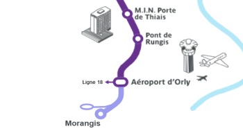 An extension of the Metro line 14 in the south region of Paris?