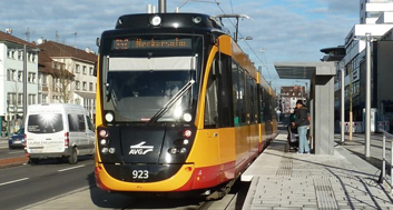 Inauguration du tram-train Heilbronn Nord