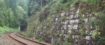 Mur de soutènement de Schiltach-Eutingen