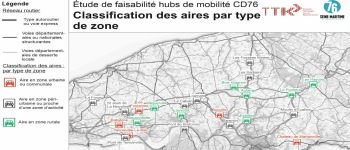 Département de Seine Maritime - Hub mobilité autour des aires de covoiturage