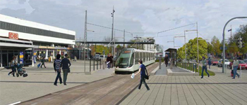 Extension of the tram Strasbourg - Kehl